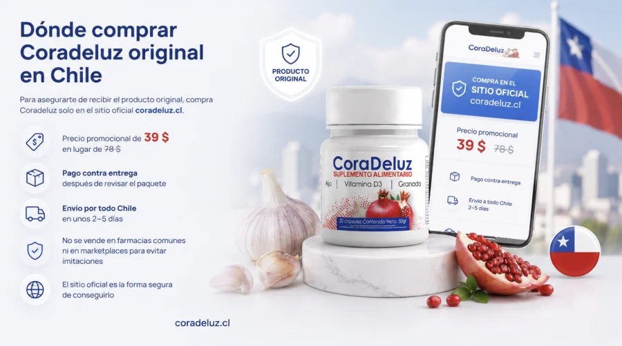 Coradeluz — comprar el producto original en el sitio oficial en Chile